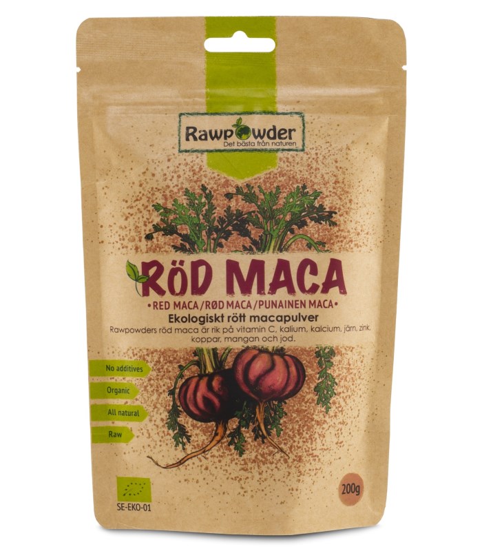 RawPowder Röd Maca Pulver från RawPowder – pulver