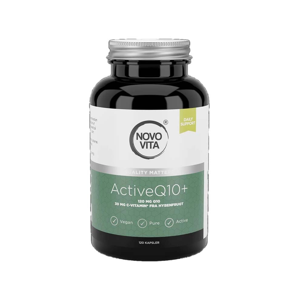 Active Q10+ 120 kapslar från Novo Vita – kapslar