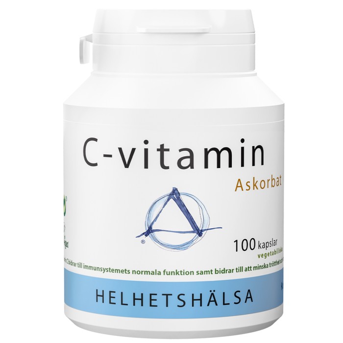 Helhetshälsa C-vitamin Askorbat 100 kapslar från Helhetshälsa – kapslar