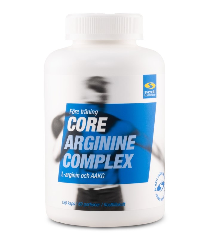 Core Arginine Complex från Svenskt Kosttillskott – kapslar