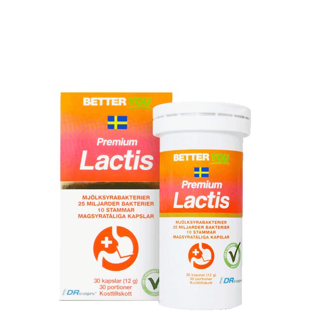 Premium Lactis 30 kapslar från Better You – kapslar