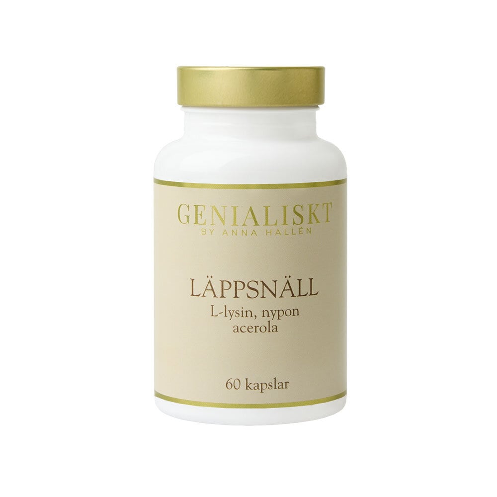 Läppsnäll 60 kapslar från Genialiskt By Anna Hallén – kapslar
