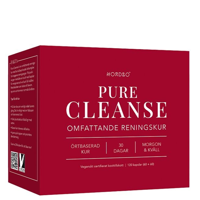 Pure Cleanse 120 kapslar från Nordbo – kapslar