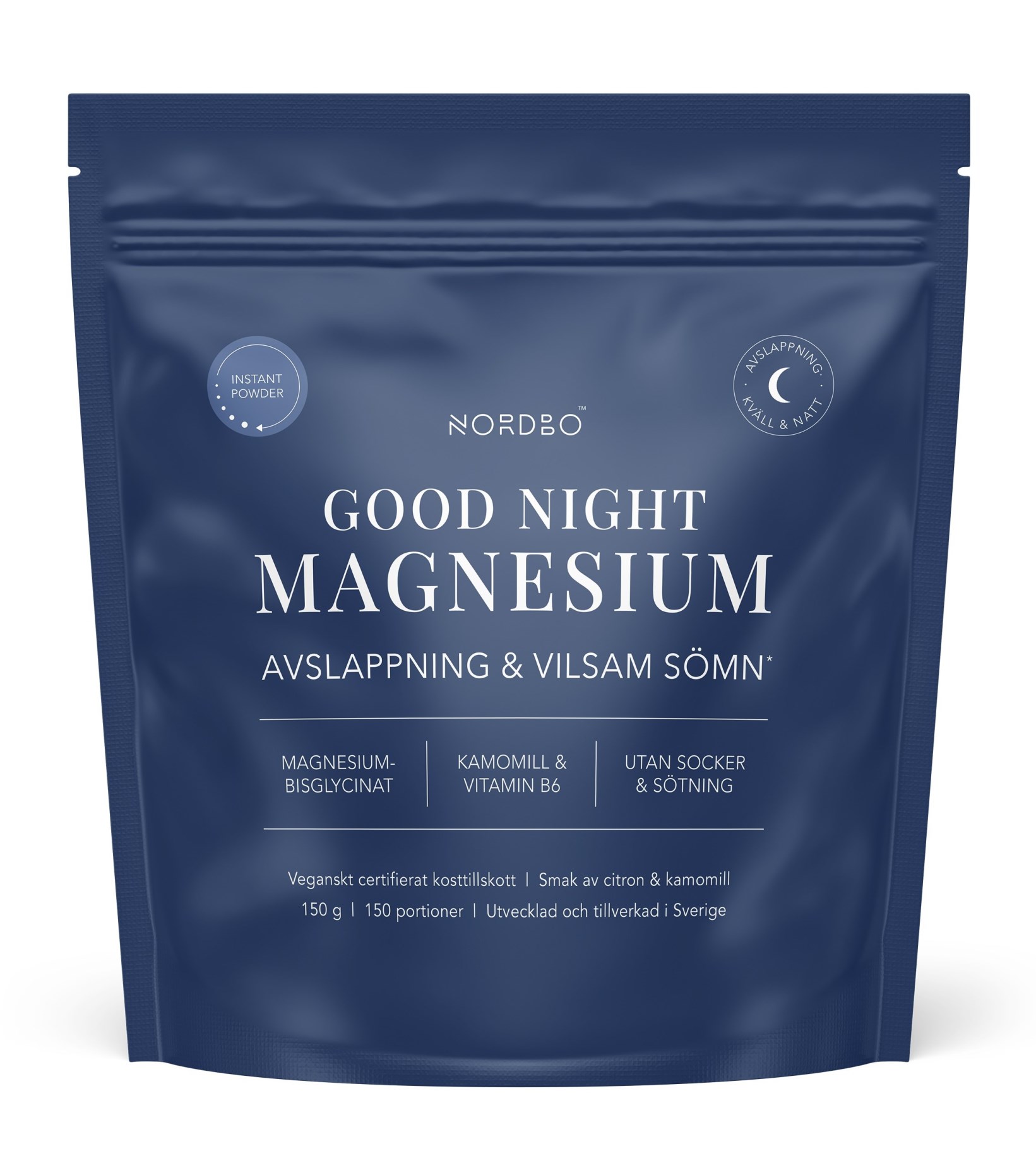 Nordbo Good Night Instant Magnesium från Nordbo – pulver
