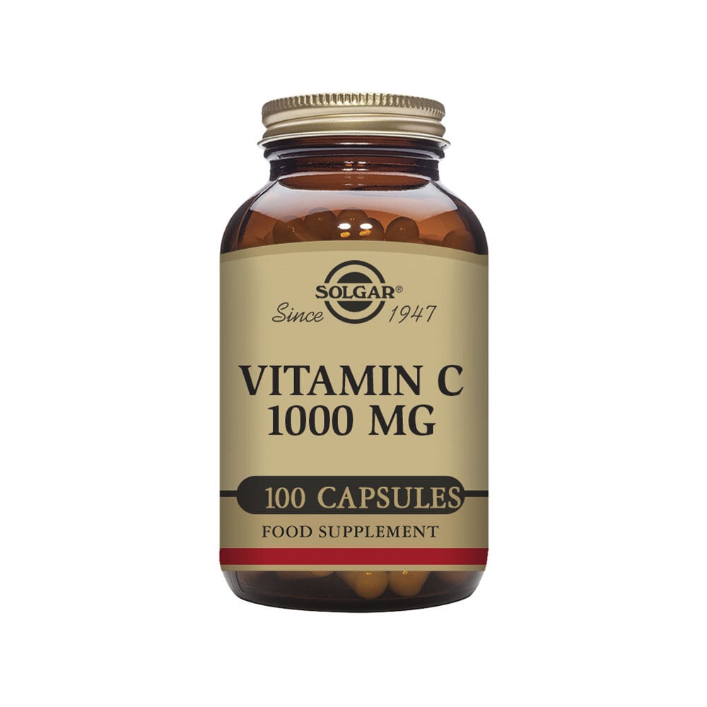 Vitamin C 1000 mg 100 kapslar från Solgar – kapslar