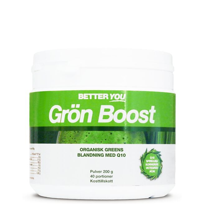 Grön Boost Pulver Naturell 200 g från Better You – pulver