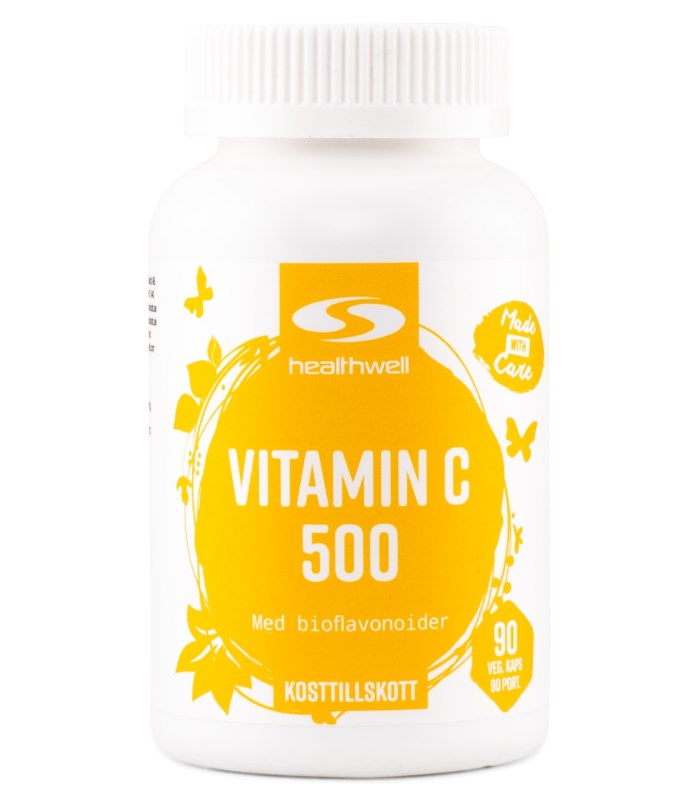 Healthwell Vitamin C 500 från Healthwell – kapslar