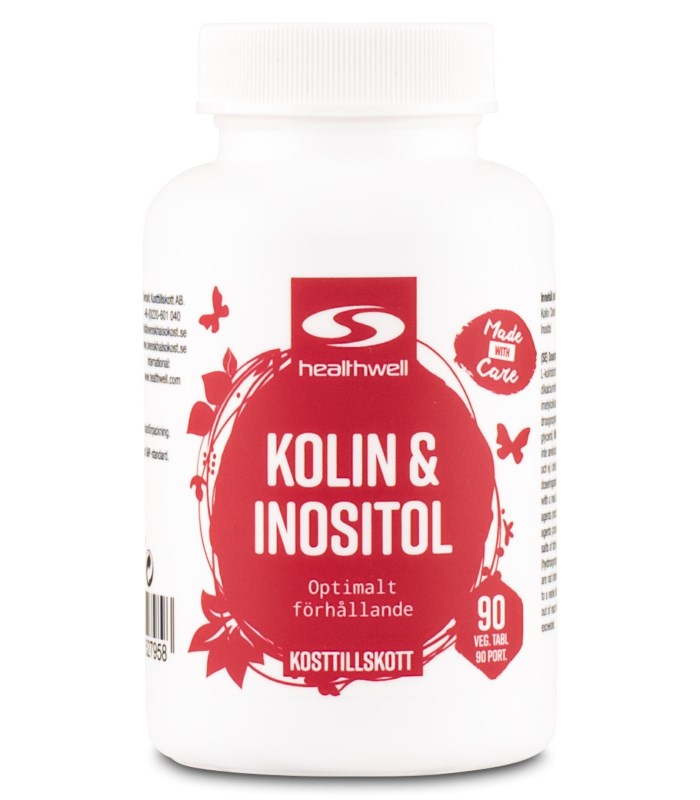 Healthwell Kolin+Inositol från Healthwell – tabletter