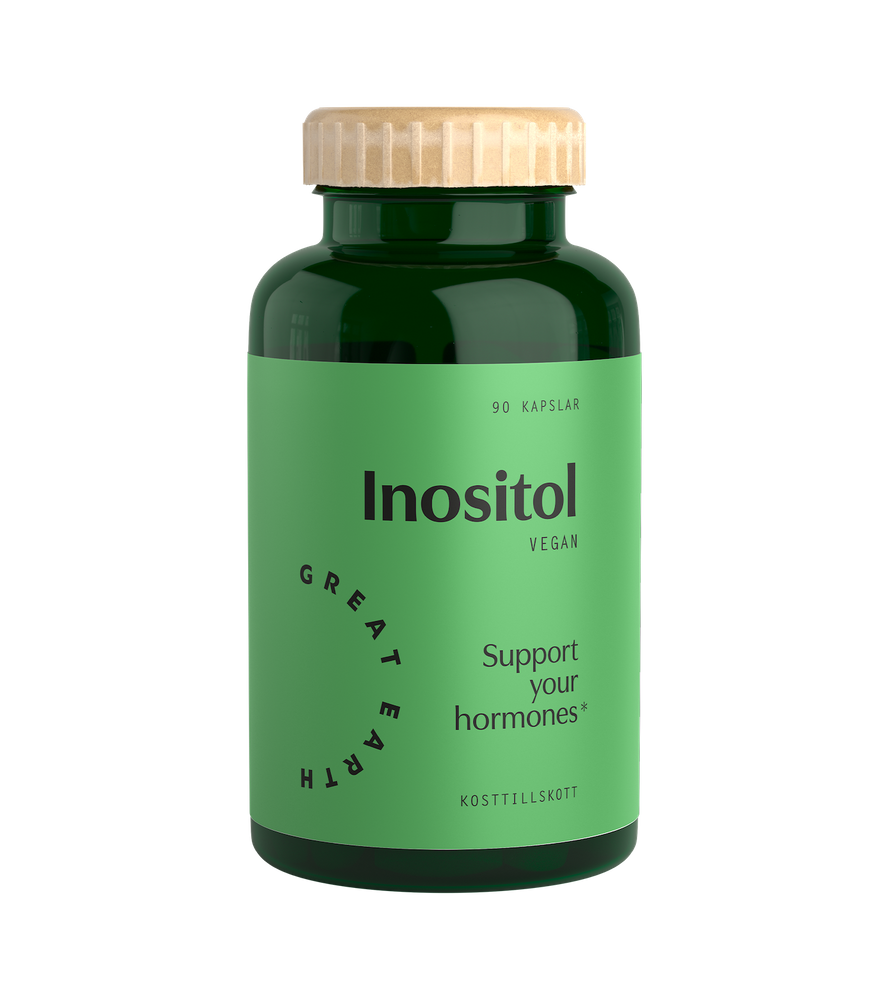 Inositol 500 mg, 90 kaps från Great Earth – kapslar