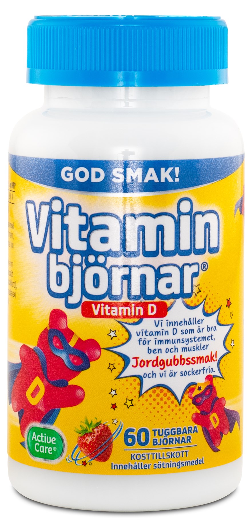 Active Care Vitaminbjörnar D-vitamin - Kort Datum