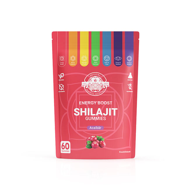Shilajit Gummies 60 st från Sevital – bar