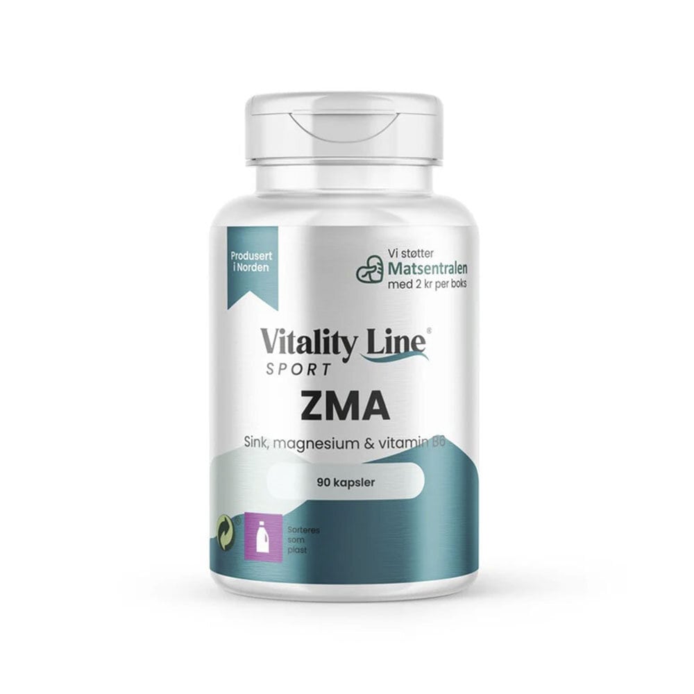 ZMA sport 90 kapslar från Vitality Line – kapslar