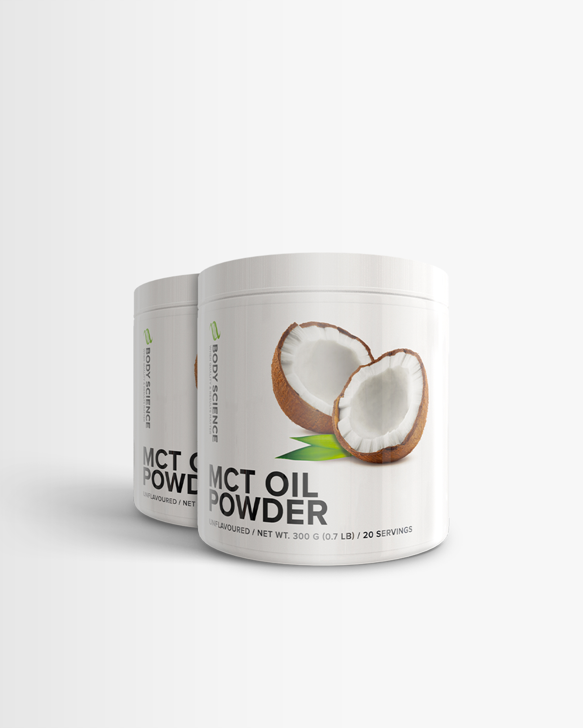 2 st MCT Powder från Body Science – pulver