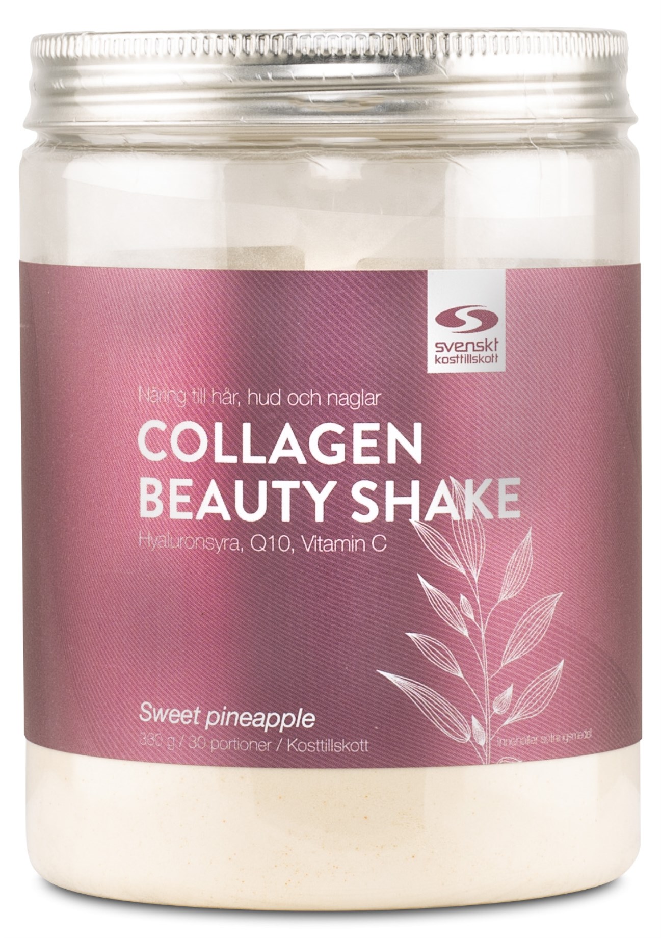 Collagen Beauty Shake från Svenskt Kosttillskott – pulver