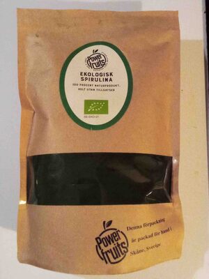 Ekologisk spirulina från Power fruits – pulver