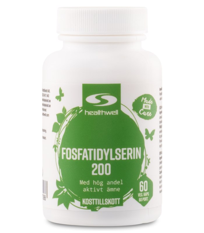 Healthwell Fosfatidylserin 200 från Healthwell – kapslar