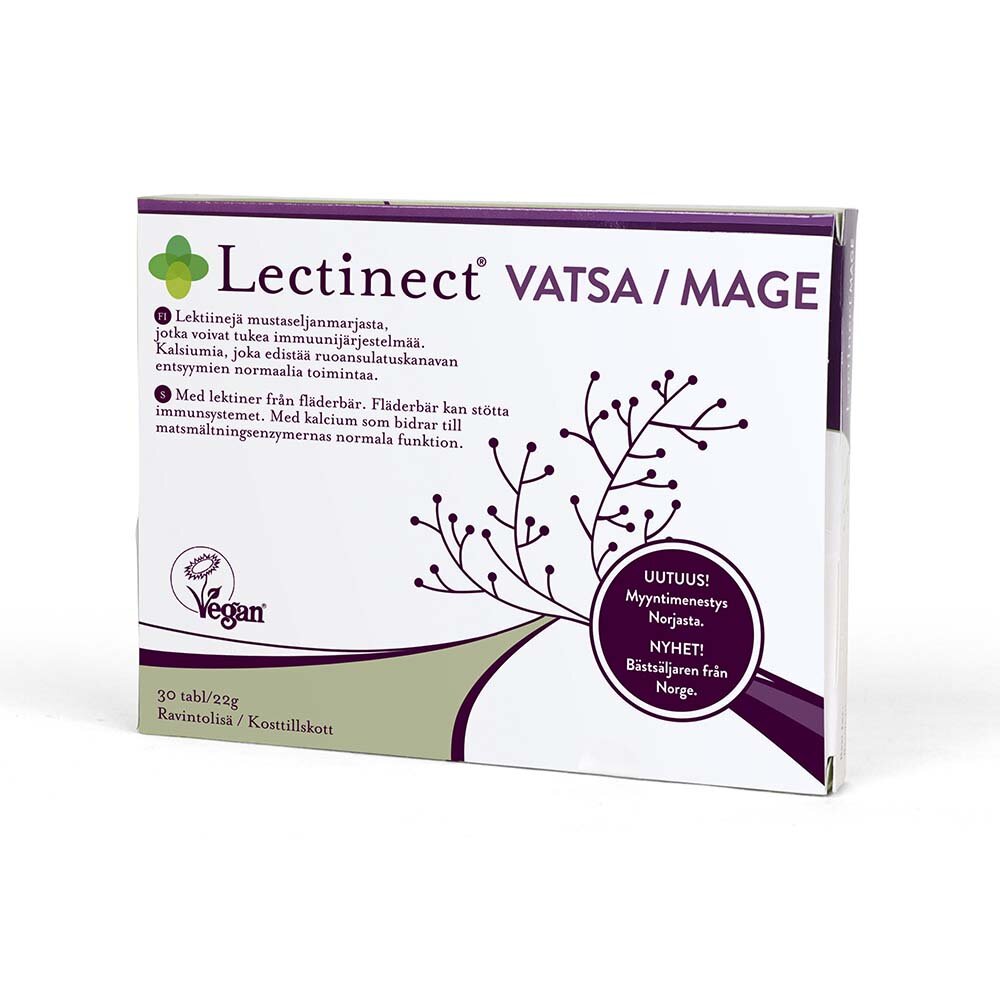 Mage 30 tabletter från Lectinect – tabletter