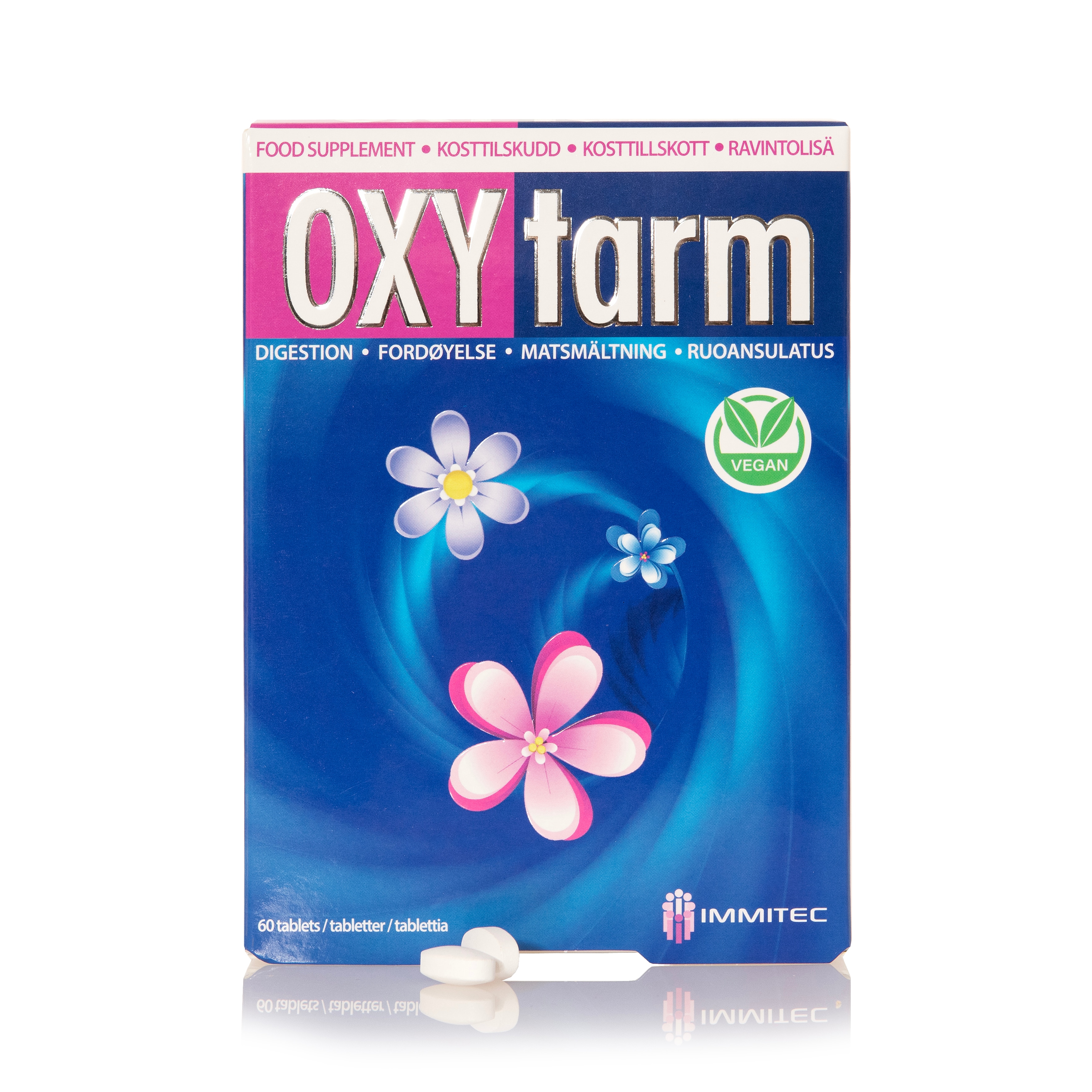 Oxytarm 60t från Immitec – tabletter