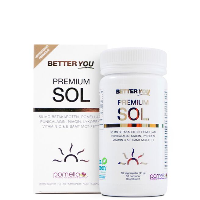 Premium Sol 50 kapslar från Better You – kapslar