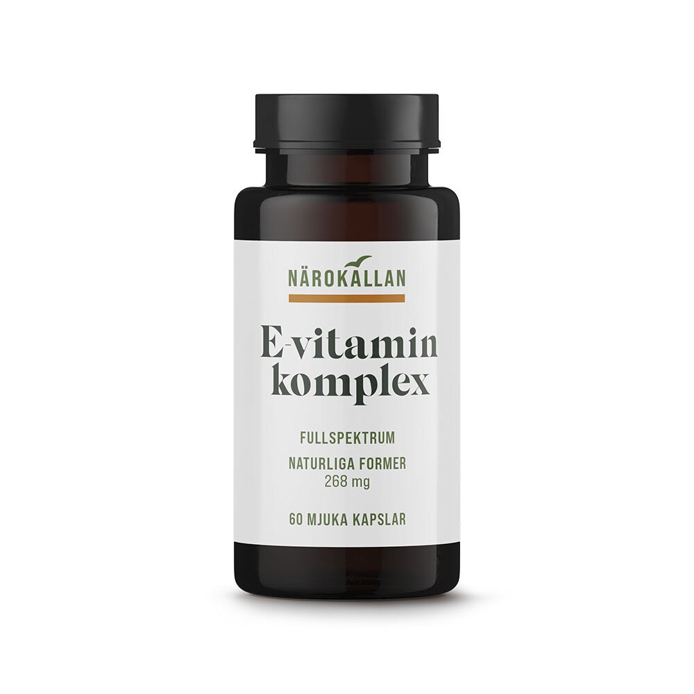 E-vitaminkomplex 400IE 60 kapslar från Närokällan – kapslar