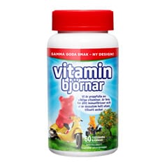 Vitaminbjörnar 60 tuggtabletter från Active Care – tabletter