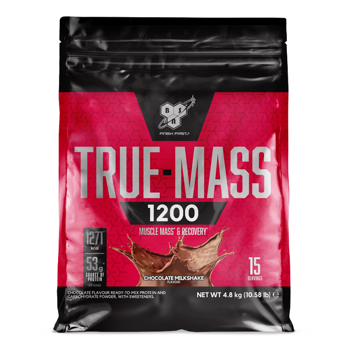 True Mass 1200 Gainer 15 portioner från BSN – pulver