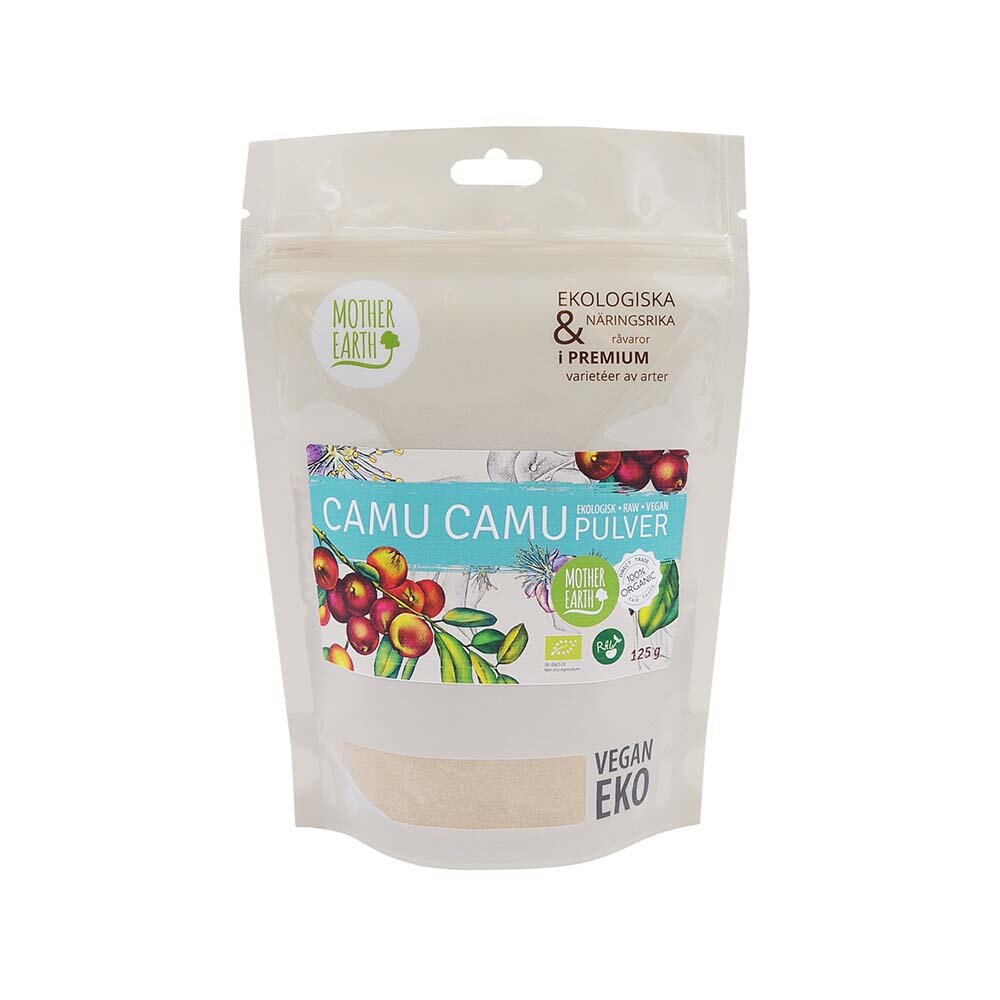 Camu Camupulver RAW 125g från Mother Earth – pulver