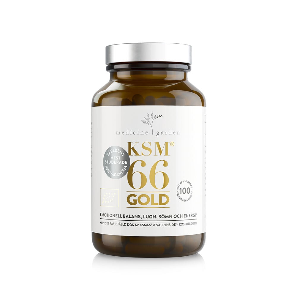 KSM66 GOLD 100 kapslar från MedicineGarden – kapslar