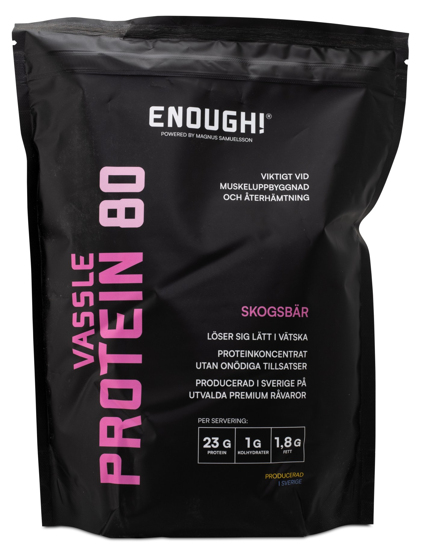 Enough Proteinkoncentrat 80 från Enough – pulver