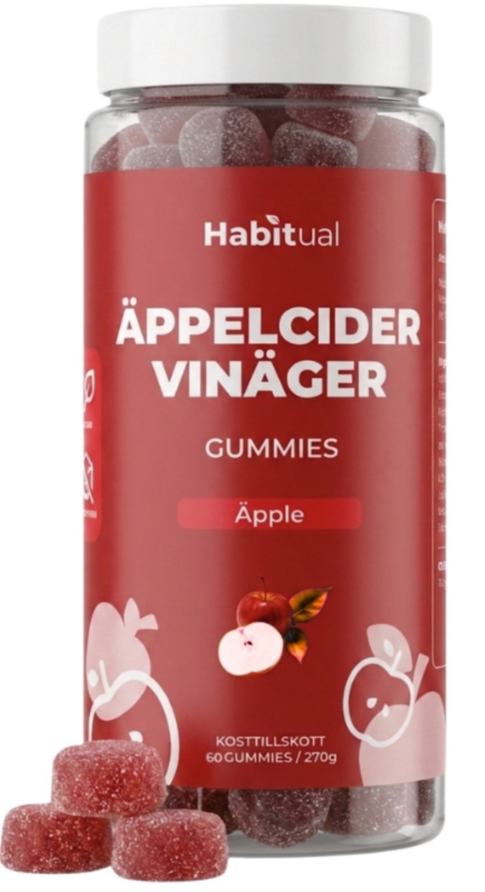 Habitual Äppelcidervinäger Gummies från Habitual – bar