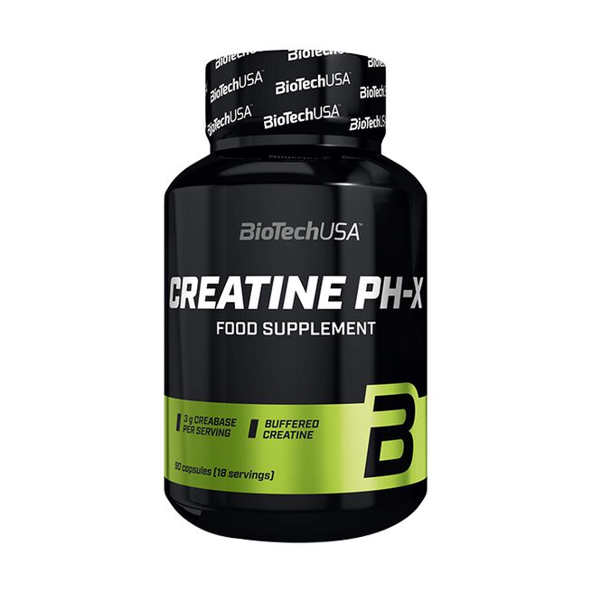 Creatine PH-X Kreatin Kapslar 90 st från Biotech USA – kapslar
