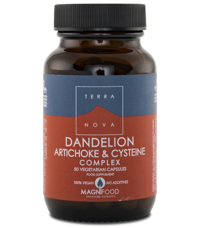 Terranova Dandelion, Artichoke & Cystein Complex från Terranova – kosttillskott