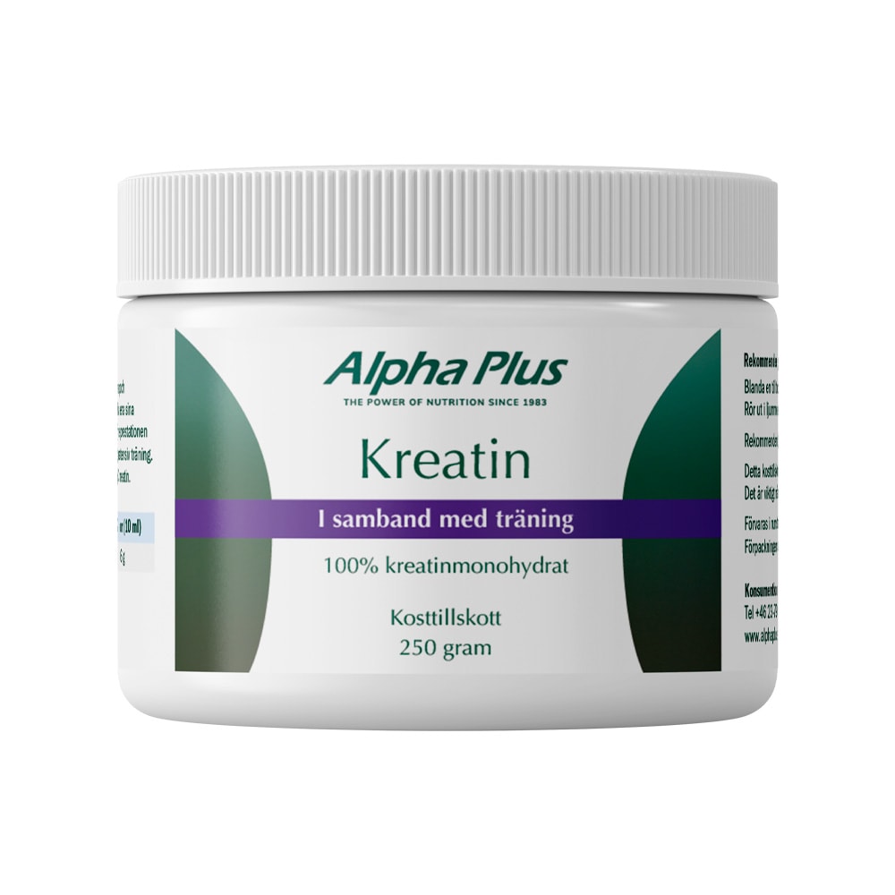 Kreatin 250g från Alpha Plus – pulver
