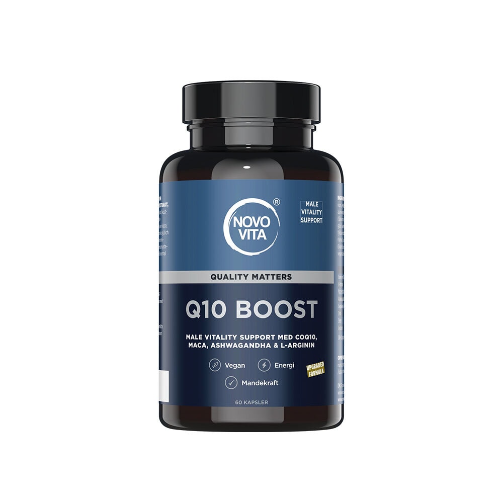 Q10 Boost 60 kapslar från Novo Vita – kapslar