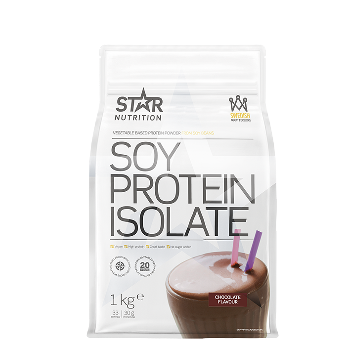 Sojaproteinisolat 1 kg från Star Nutrition – pulver