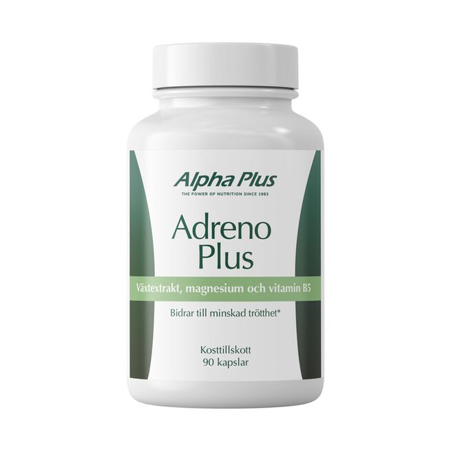 Adreno Plus 90 kapslar från Alpha Plus – kapslar