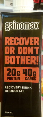 Recovery Drink Chocolate från Gainomax – vätskor
