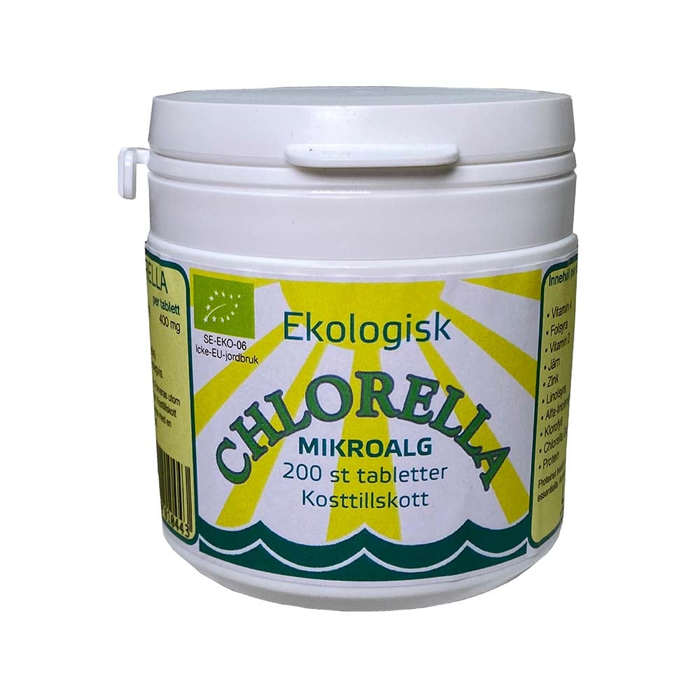 Chlorella 200 tabletter från Lindroos – tabletter