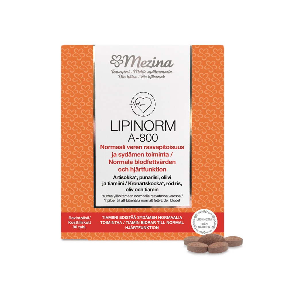 Lipinorm A-800 90 tabletter från Mezina – tabletter