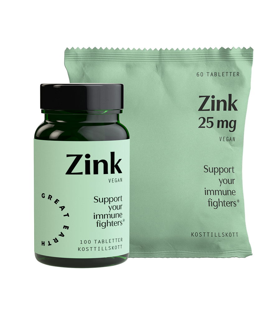 Starter pack Zink från Great Earth – kapslar
