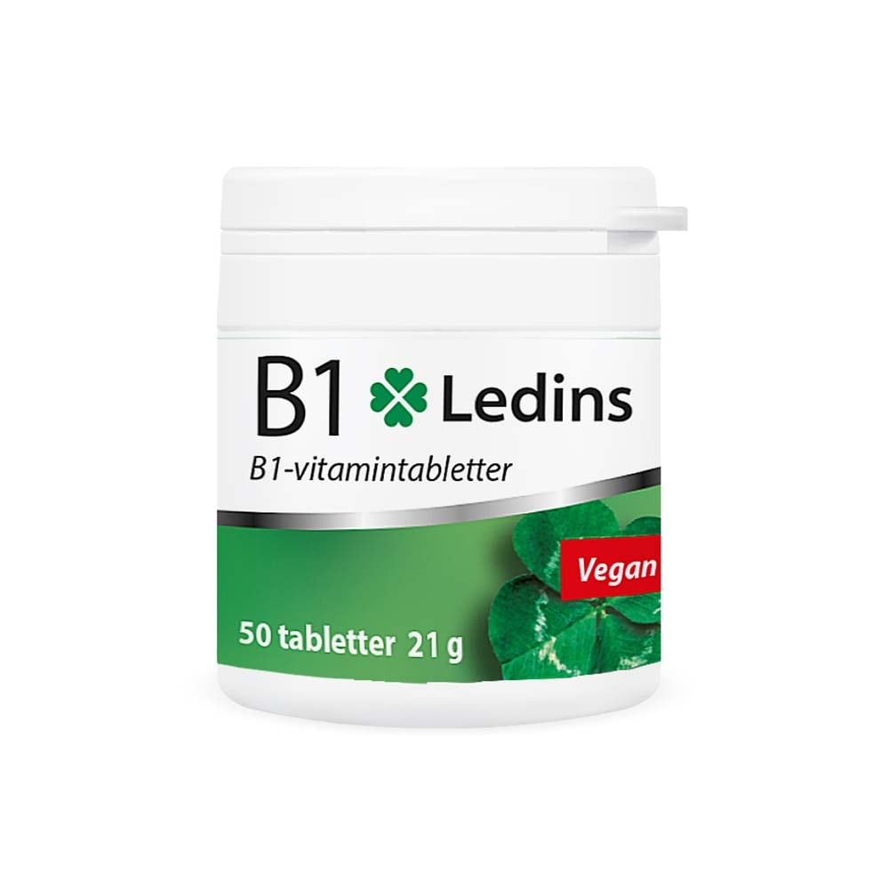 Vitamin B1 50 tabletter från Ledins – tabletter