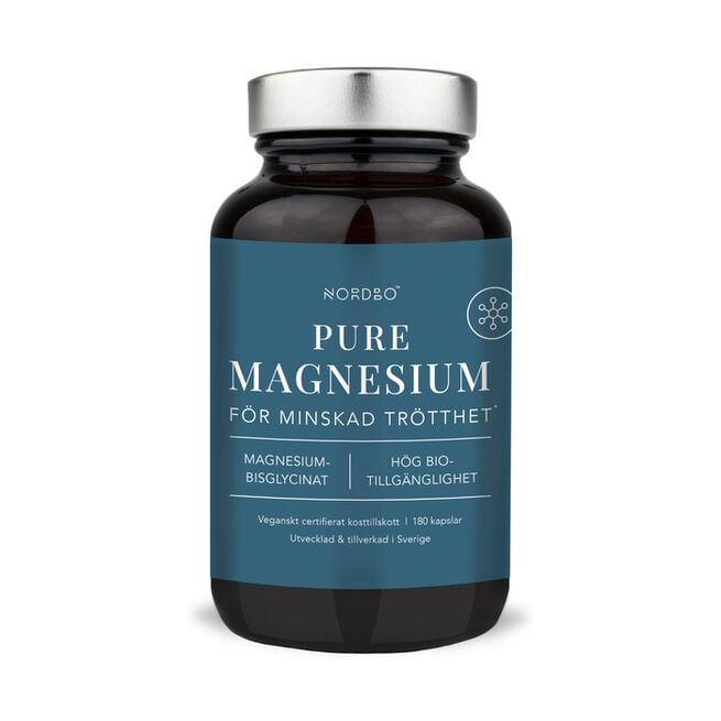 Pure Magnesium, 180 kap från Nordbo – kapslar