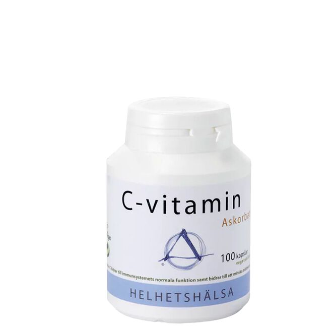 C-vitamin askorbat 100 kapslar från Helhetshälsa – kapslar