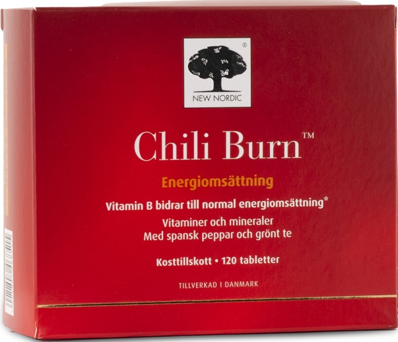 New Nordic Chili Burn 120 tabletter från New Nordic – tabletter