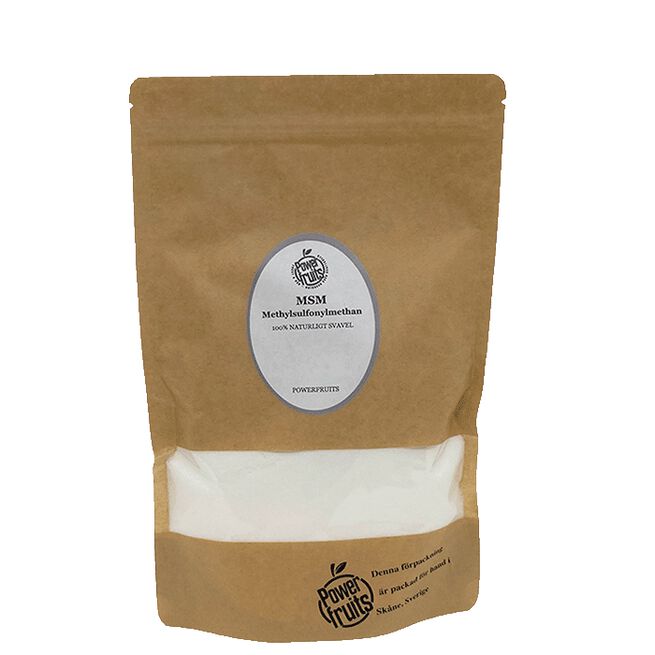 MSM Pulver 500 g från Powerfruits – pulver