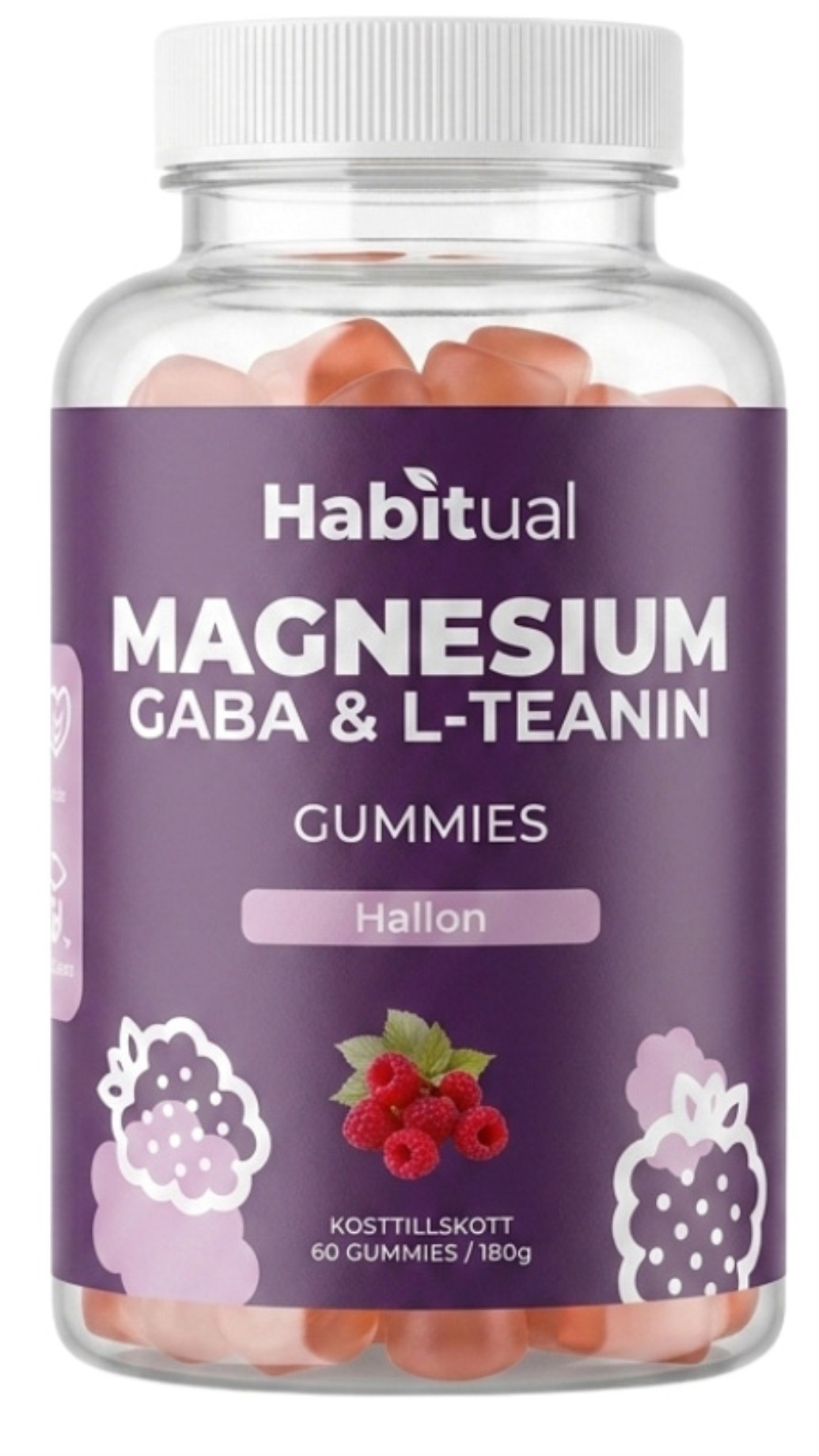 Habitual Magnesium Gaba & L-teanin Gummies från Habitual – bar