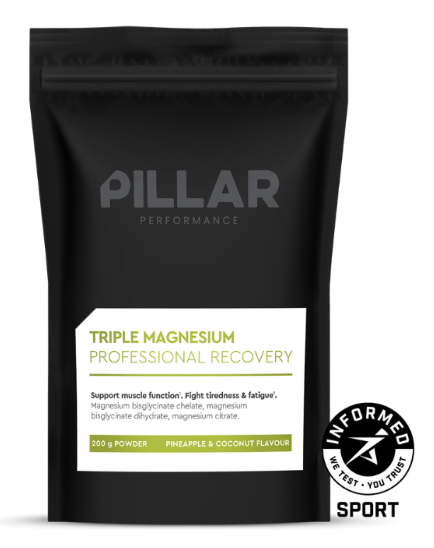 PILLAR Performance Triple Magnesium Powder från PILLAR Performance – pulver