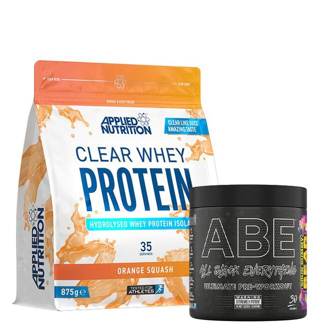 ABE PWO 315 g + Clear Whey Vassleprotein 875 g från Applied Nutrition – pulver