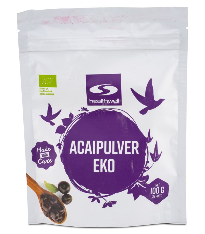 Healthwell Acaipulver EKO från Healthwell – pulver