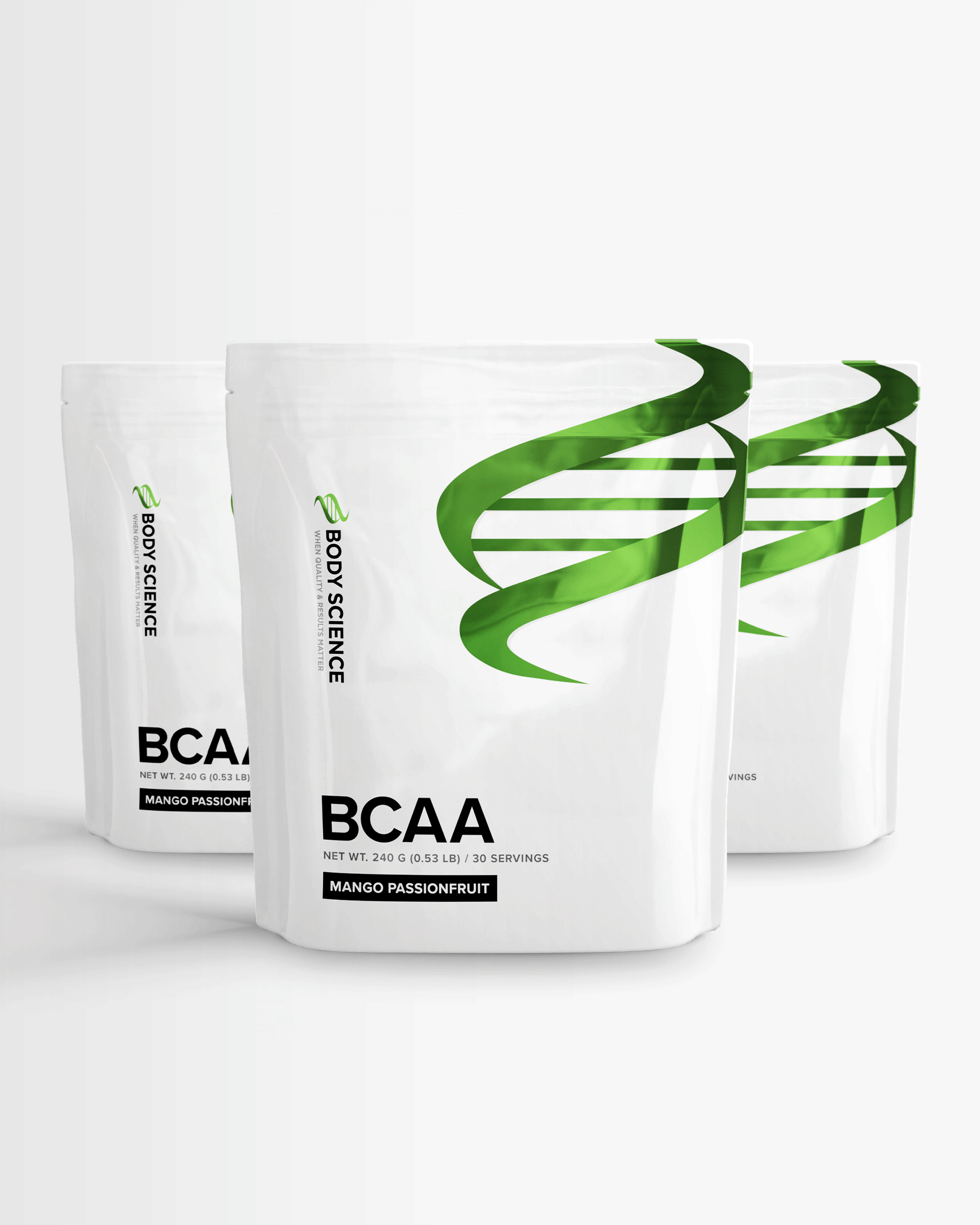 3 st BCAA från Body Science – pulver